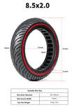 E-Scooter Solid Tire - 8.5" x 2.0, Non-Pneumatic, anti-puncture