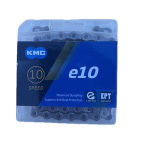 E-Bike Chain KMC e10 EPT - Max. Durability, Anti-Rust, 10 speed, 136 links