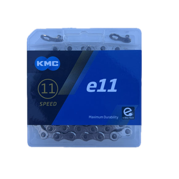 E-Bike Chain KMC e11 - Max. Durability, for 11 speed, 136 links, 1/2