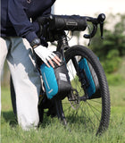 RHINOWALK Waterproof Handlebar Roll Bag - 2.4 Liter, Black