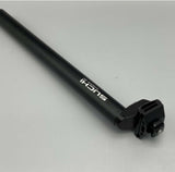 Bicycle Seatpost - Black, 27.2 * 350mm, Aluminum Alloy